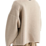 HIGH-NECK OTTOMAN PULLOVER