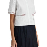 CROPPED OXFORD SHIRT FOR WOMEN