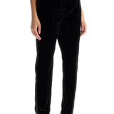 VELVET TUXEDO PANTS