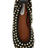 STUDDED BALLET FLATS