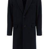 SINGLE-BREASTED CASHMERE COAT