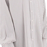 'OVERSIZED STRIPED POPLIN SHIRT