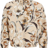 REVERSIBLE FLORAL PRINT JACKET