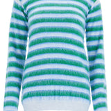 STRIPED CREWNECK PULLOVER