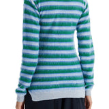 STRIPED CREWNECK PULLOVER