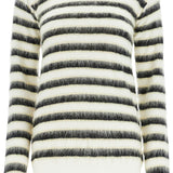 STRIPED CREWNECK PULLOVER