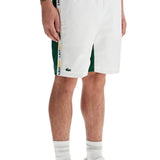 WITH LOGO ON THE BERMUDA SHORTS