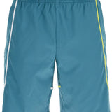 SPORTY BERMUDA SHORTS WITH CONTRASTING STITCHING