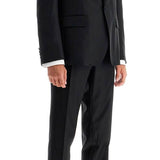 WOOL AND SILK TUXEDO SUIT