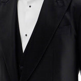 WOOL AND SILK TUXEDO SUIT