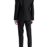 WOOL AND SILK TUXEDO SUIT