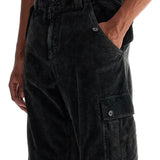 CORDUROY CARGO PANTS