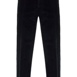 VELVET TUXEDO PANTS