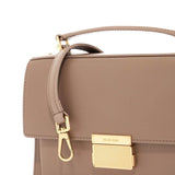 'VENICE LEATHER HANDBAG WITH PALMELL