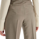 LIGHTWEIGHT TAILORED WOOL TROUSERS