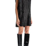 SEQUIN MINI DRESS.