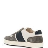 SMOOTH AND SUEDE LEATHER H-TV SNEAKERS.