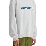 EMBROIDERED LOGO SWEATSHIRT