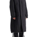 LONG PADDED NYLON PARKA COAT