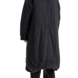 LONG PADDED NYLON PARKA COAT