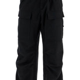 FLANNEL CARGO PANTS FOR MEN