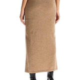 BICOLOR KNIT SKIRT