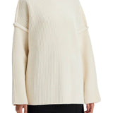 'OVERSIZED RIBBED KNIT PUL