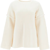 'OVERSIZED RIBBED KNIT PUL