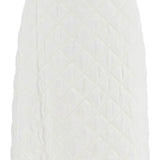 QUILTED MIDI SKIRT