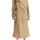 DOUBLE-BREASTED TRENCH COAT WITH