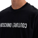 T-SHIRT WITH EMBROIDERED LETTERING