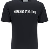 T-SHIRT WITH EMBROIDERED LETTERING