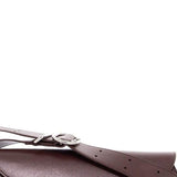 CANNOLO SM BAG IN DARK BROWN CALF LEATHER