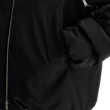 PADDED FEATHER BOMBER JACKET