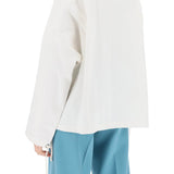 OVERSIZED BLOUSON JACKET IN CANVAS