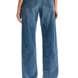 LOOSE FIT STRAIGHT CUT JEANS