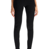 "JERSEY KNIT LEGGINGS WITH