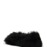 FUR-LINED SLIP-ON