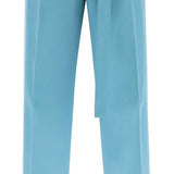 WIDE LEG PANTS IN LIGHT WOOL