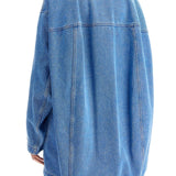 'OVERSIZED ORGANIC DENIM JACKET