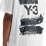 WHITE COTTON T-SHIRT WITH "UNIFORM OF THE STREETS" PRINT