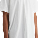 WHITE COTTON T-SHIRT WITH "UNIFORM OF THE STREETS" PRINT