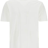 WHITE COTTON T-SHIRT WITH "UNIFORM OF THE STREETS" PRINT