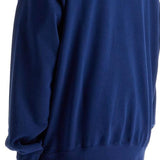 BLUE COTTON CREWNECK SWEATSHIRT FOR MEN