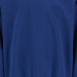 BLUE COTTON CREWNECK SWEATSHIRT FOR MEN