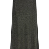 LONG LUREX KNIT SKIRT