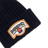 "BEANIE HAT WITH PATCH LOGO