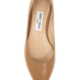 SMOOTH LEATHER LOVE BALLERINA FLATS