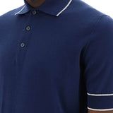 COTTON KNIT POLO SHIRT