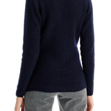 REGULAR FIT V-NECK PULLOVER SWEATER.